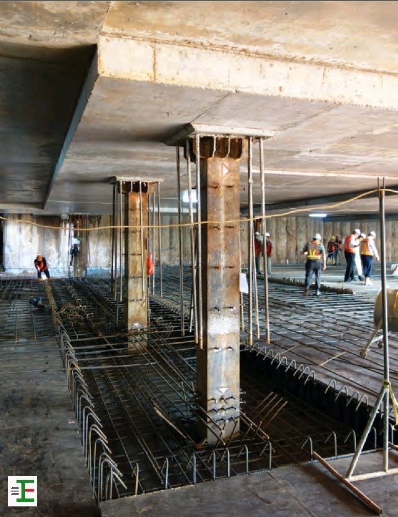 روش ساخت تاپ دان اسکلت فلزی